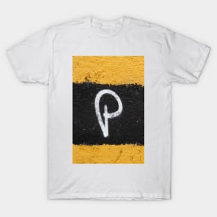 CAPITAL Uppercase Letter P T-Shirt